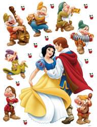 Disney Princess Wandtattoo Schneewittchen und der Prinz | Wayfair.de